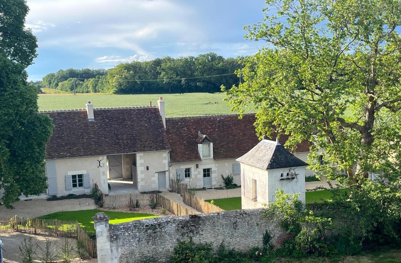 Le Puits Renaissance - Gites De Caractere Et Piscine Chauffee Chambourg-sur-Indre Exteriör bild